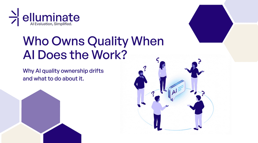 Who Owns Quality When AI Does the Work?