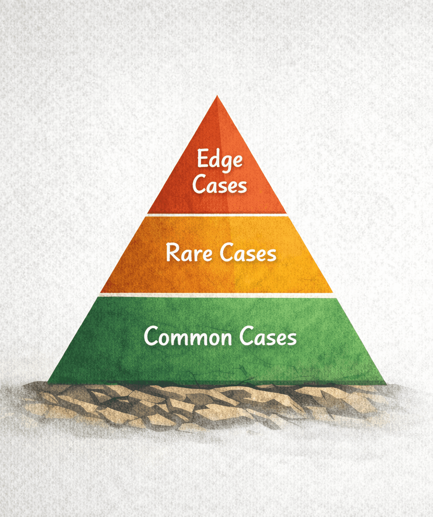 An infographic showing different types of test cases